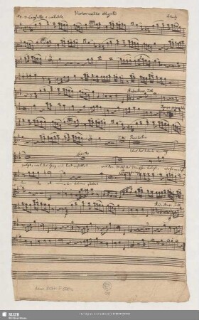 Violoncello obligato