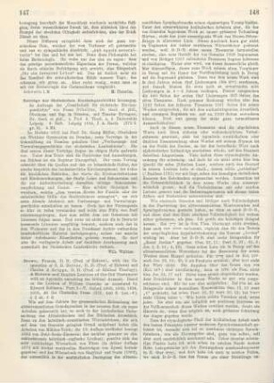 147-149 [Rezension] Brown, Francis, A hebrew and english lexicon of the Old Testament; Part I. - V.