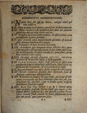 De eo quod circa executionem in bona feudalia iustum est : diss. inaug.
