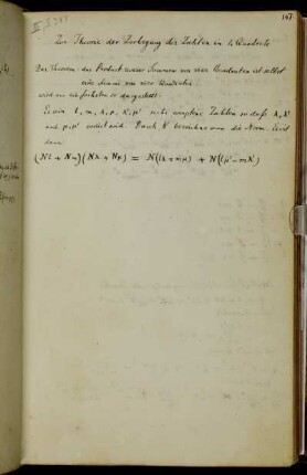 Zur Theorie der Zerlegung der Zahlen in 4 Quadrate [arithmetisch-geometrisches Mittel, s. Werke III:384]