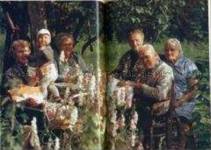 Sonntagsidylle im Garten