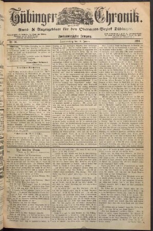 14. Januar (Nro. 10) - 19. Januar (Nro. 14)