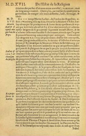 Les oeuvres de Iean Sleidan, comprises en deux tomes : avecques la vie de l'autheur ..., 1. XXVI livres de l'estat de la religion et republique tant en Alemagne qu'en plusieurs autres pays sous l'empereur Charles V.