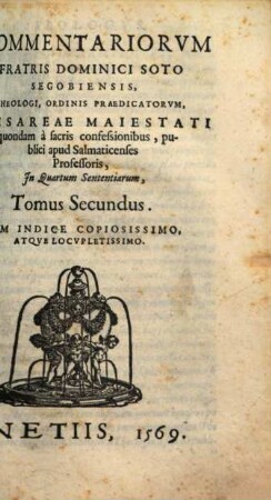 In quartum Sententiarum commentarii. 2