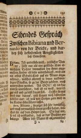 131-156, Siebendes Gespräch.