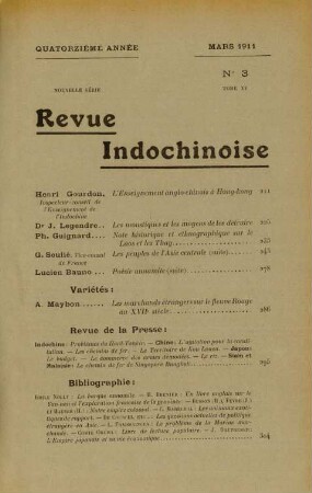 Mars 1911. No. 3.