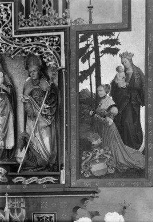 Madonna und die Stifterin Barbara von Neuneck