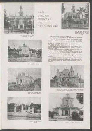 Las viejas quintas del Paso Molino