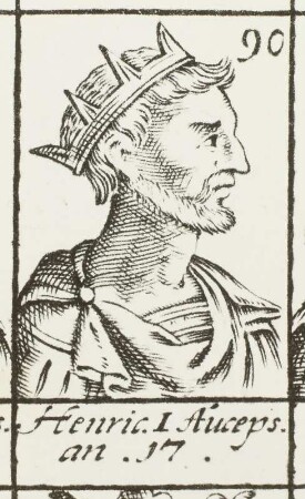 Porträt Heinrich I. (Brustbild)