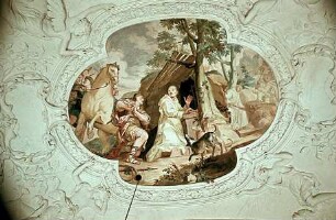 Die Berufung des heiligen Bruno nach Rom