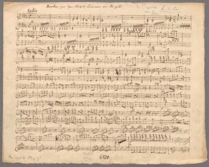 "Lucia di Lammermoor - Excerpts; Arr; pf". - BSB Mus.Schott.Ha 6941-3