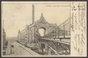 Ansichtskarte "Kraftstation Trebbinerstrasse"