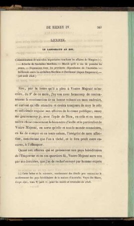 LXXXIX. Le Landgrave au Roi (28 avril 1608)