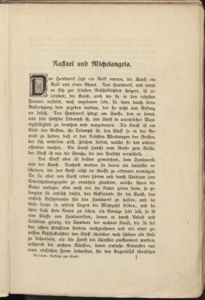 Raffael und Michelangelo.