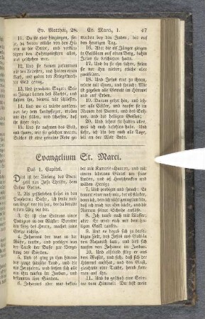 Evangelium St. Marci