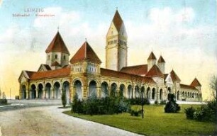 Leipzig: Südfriedhof - Krematorium