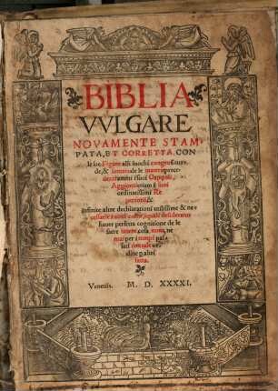 La Bibia : Vetus et Novum Testamentum