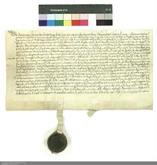 Gütertausch zwischen Balthasar [von Dernbach], Abt, und dem Dechanten und Kapitel von Fulda