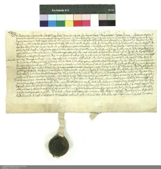 Gütertausch zwischen Balthasar [von Dernbach], Abt, und dem Dechanten und Kapitel von Fulda