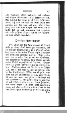 Der klare Beweißthum