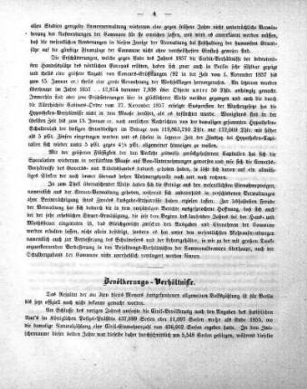 Bevölkerungs-Verhältnisse