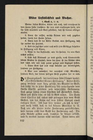 112-120, 17. Wider Unsittlichkeit und Wucher