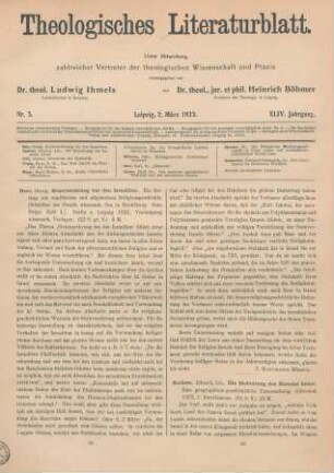 65-66 [Rezension] Beer, Georg, Steinverehrung bei den Israeliten