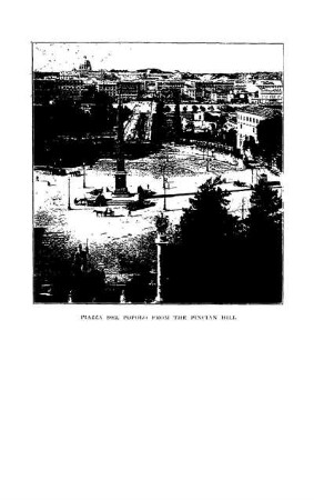 PIAZZA DEL POPOLO FROM THE PINCIAN HILL