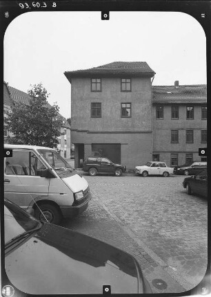 Schmalkalden, Pfaffengasse. Wohnhaus mit Laden. Straßenfront