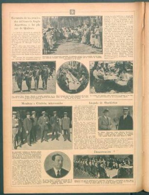 Excursión de los empleados del tranvía Anglo-Argentino, a las playas de Quilmes