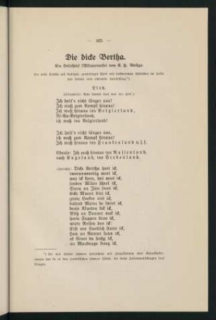 165-184, Die dicke Bertha - Michels Erwachen