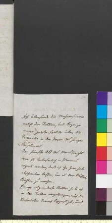 Brief von Einsiedel-Scharfenstein, Friedrich Hildebrand von an Goethe, Johann Wolfgang von