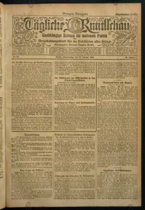 29. Januar (Nr. 52-53)