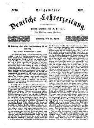 Die Bedeutung einer heitern Lebensanschauung für die Erziehung