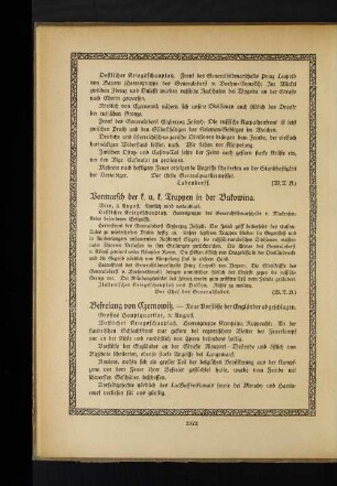 Befreiung von Czernowitz.