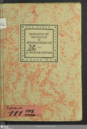Romanische Baukunst in Südfrankreich