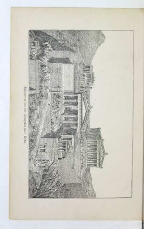Rekonstruktion der Akropolis nach Bohn