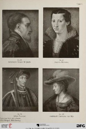 Tafel I-VII