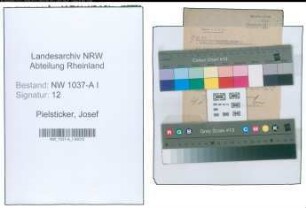 Entnazifizierung Josef Pielsticker , geb. 00.00.0000 (Bahninspektor)