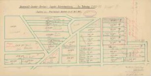 Heimatverein Gosenbach: Genossenschaft Landbau Gosenbach, Lageplan-Katasterbezeichnung am Rothenberg