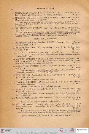 Maximilian - Nicolai (Nr. 90 - 102)
