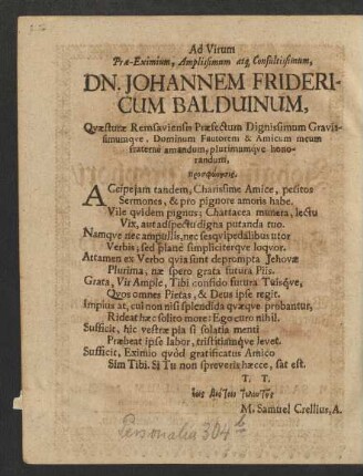 Ad Virum [...]