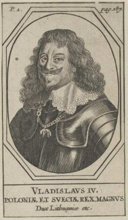 Bildnis von Vladislavs IV., König von Polen