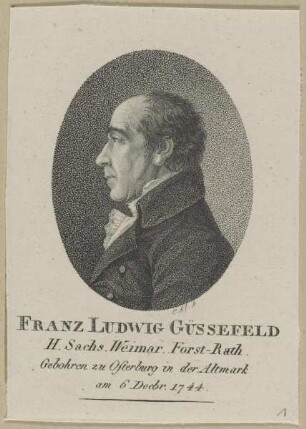 Bildnis des Franz Ludwig Güssefeld