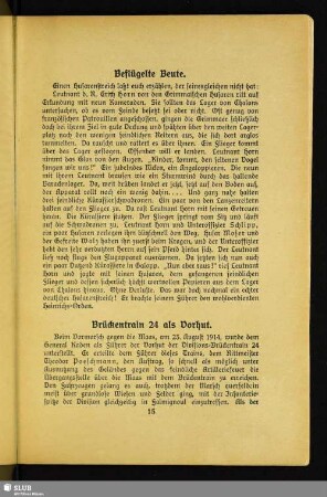 Brückentrain 24 als Vorhut
