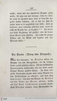 Die Drusen (Doruz oder Durzuneh)