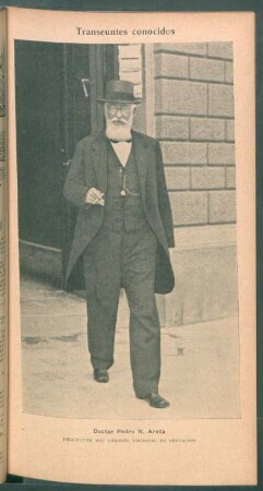 Doctor Pedro N. Arata, presidente del Consejo Nacional de Educación - [Retrato]