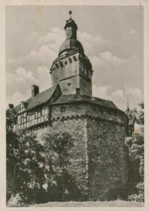 Ansichtskarte: Museum Burg Falkenstein im Selketal / Ostharz