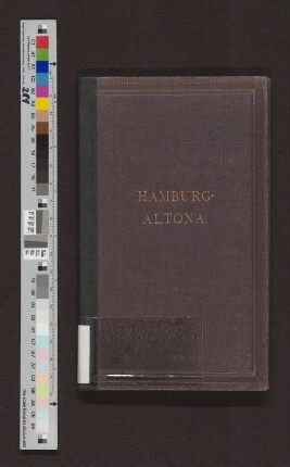 Plan von Hamburg & Altona im Maßstabe 1:10000 [Stadtplan]