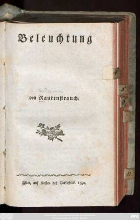 Beleuchtung